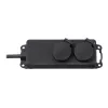 Brennenstuhl Extension socket IP44 2-way black 2,0mH07RN-F 3G1,5 - Extension Cord - AC 230 V - output connectors: 2 - 2 m (1159930)
