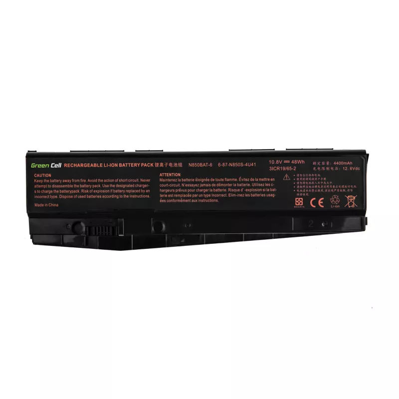 Battery Green Cell CL02 for Clevo N850 N855 N857 N870 N871 N875