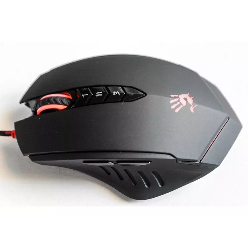 Gaming mouse A4Tech Bloody V8m — 3200 DPI, 8 buttons, V-Track optical, USB Type-A, black
