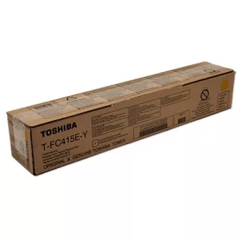 Toshiba 6AJ00000182/T-FC415EY Toner Yellow. 33.6K Pages for Toshiba E-
