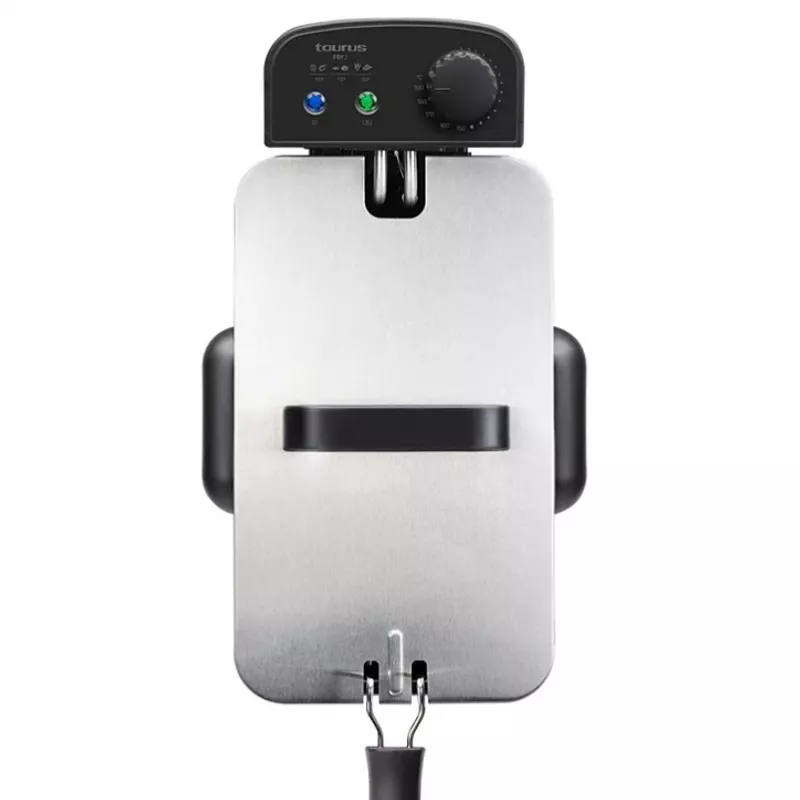 Deep fryer Taurus Fry 3 Single — 3 L capacity, 2000 W, stainless steel, adjustable thermostat 150–190°C