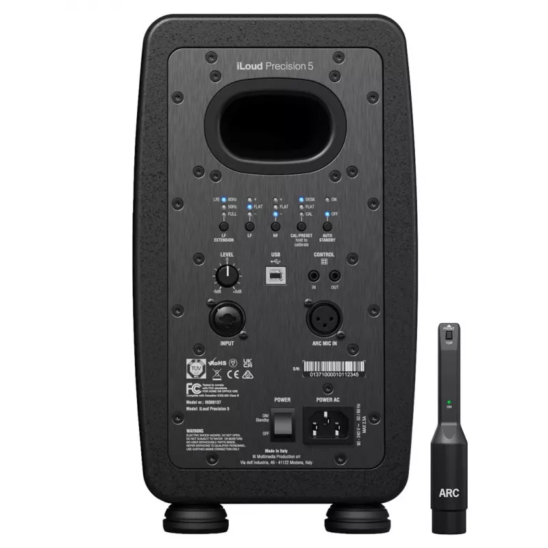 IK Multimedia iLoud Precision 5 - active monitor, black