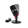 Studio microphone BLOW with LED stand — wired USB 2.0, 20–16000 Hz, sensitivity -50 dB, 237 g