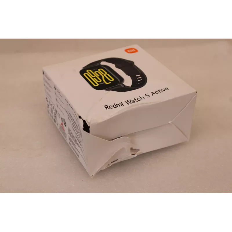 SALE OUT. Xiaomi Redmi Watch 5 Active, Midnight Black | SALE OUT. Redmi Watch 5 Active | Smart watch | LCD | 2.0” | Waterproof | DAMAGED PACKAGING | Midnight Black