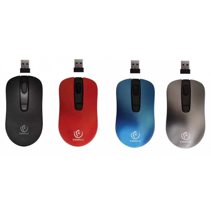 Optical wireless mouse Rebeltec RBLMYS00058 USB