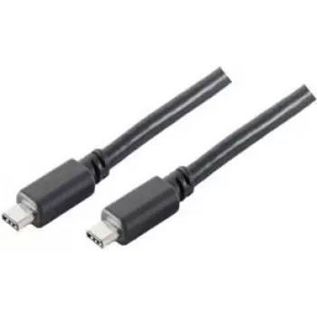 USB Cable ShiverPeaks BS77140-1.5 1.5m USB 3.2 Gen 2 Black