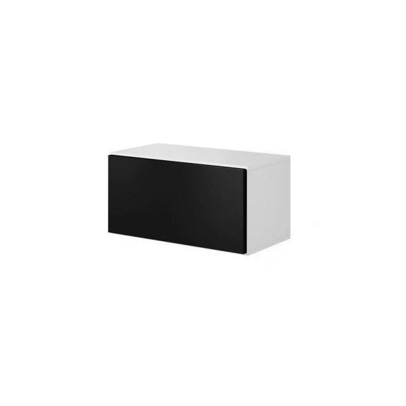 Cama living room furniture set ROCO 3 (2xRO3+2xRO4+2xRO1) white/white/black