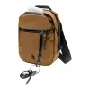 Travel bag Tomtoc Aviator-T37 with shoulder strap, X-Pac fabric, brown