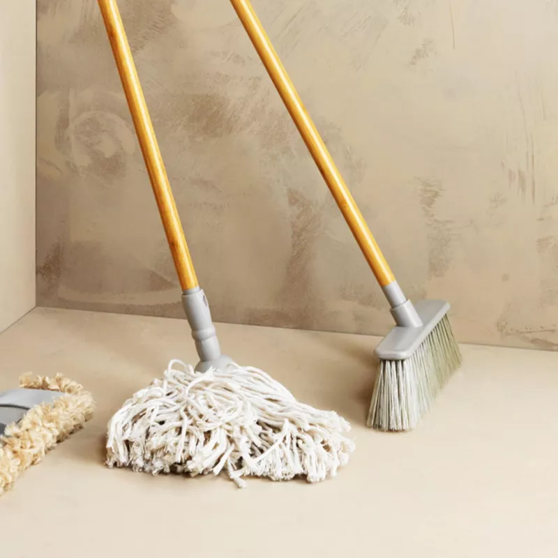 Broom Salter LASAL71472WEU7 Warm Grey, FSC 100% wooden handle