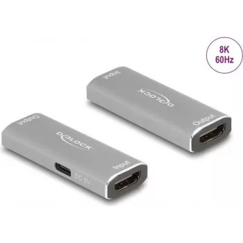 DeLOCK HDMI Repeater 8K 60 Hz 20 m 11506