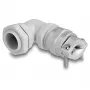 DeLOCK Cable Gland 90° angled PG11 grey strain relief