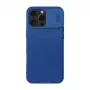 Protective phone case Nillkin CamShield Pro for iPhone 16 Pro Max, blue, sliding camera cover