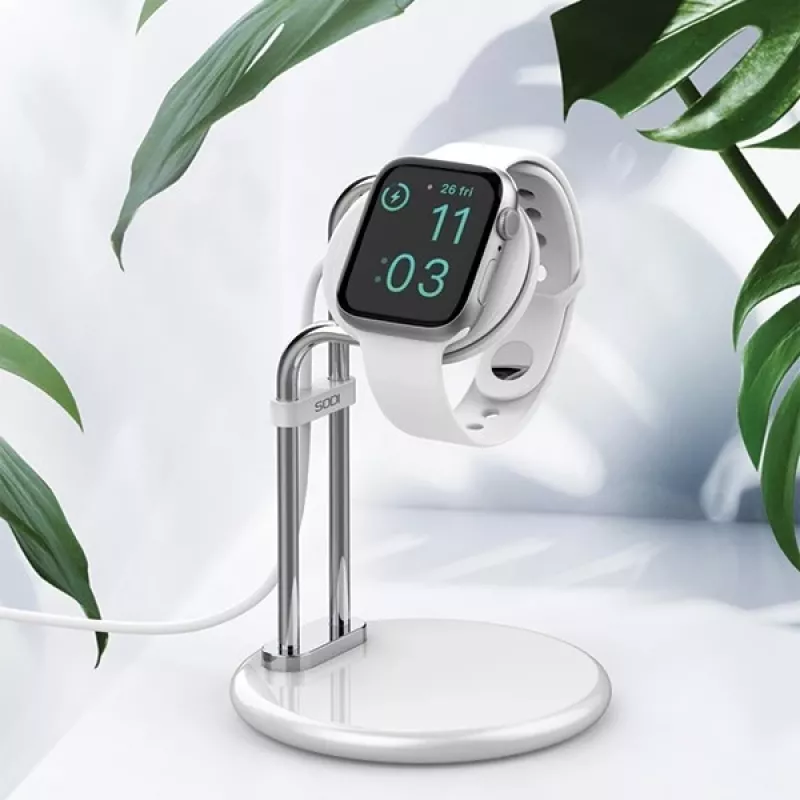 For Apple Watch stand SAW-300 induction silve