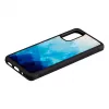 Protective phone case iKins for Samsung Galaxy S20 — blue lake black finish