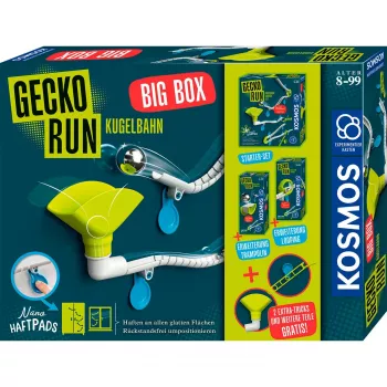 Marble run Kosmos Gecko Run - Big Box by Kosmos, model 621209, construction set for marble racing
