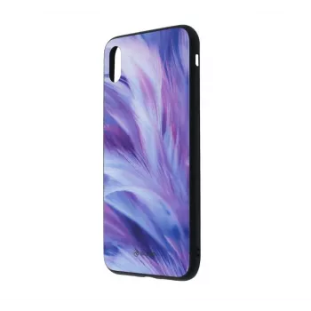 Phone cover Tellur Cover Glass Print for iPhone XS Max — printed glass back protector case