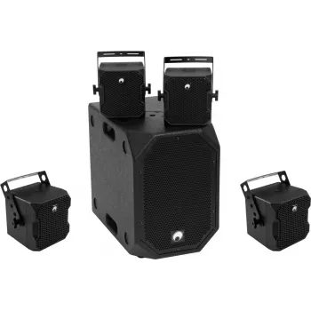Active Speaker Set Omnitronic BOB-10A with 4x BOB-4 (model 20000533)
