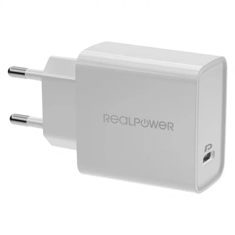 Charger Indoor RealPower PC-MagSet Universal White