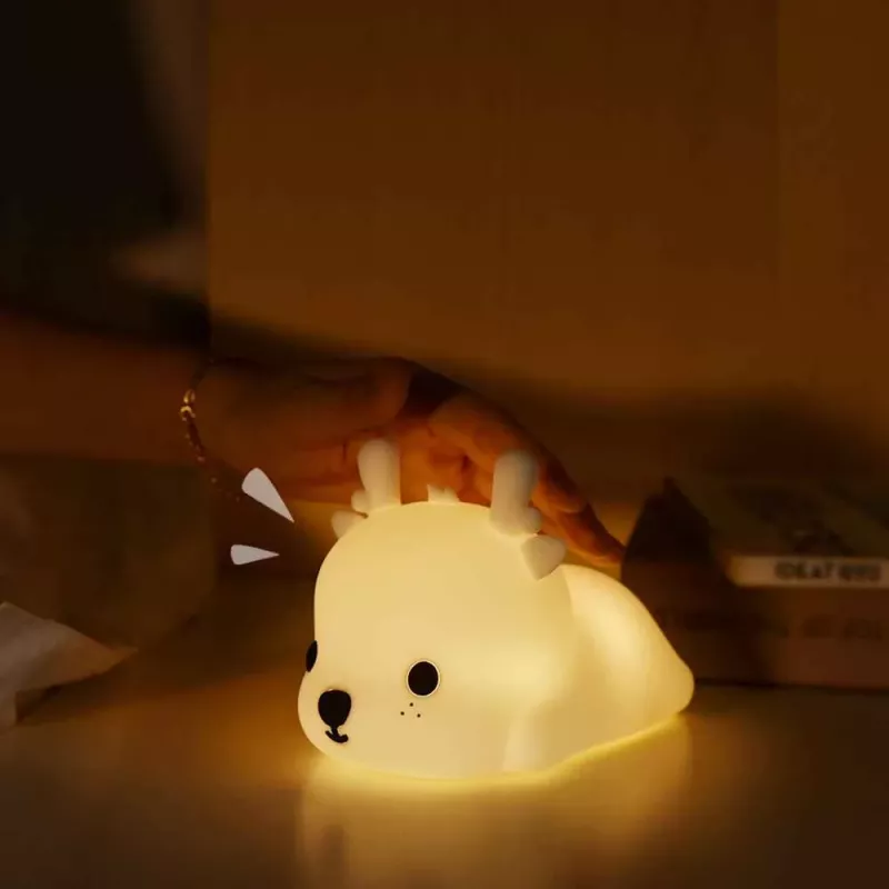 Night light Tellur TLL441161 Baby Deer LED soft glow, compact bedside lamp