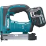Cordless Stapler DST221RTJ, 18 Volt, Electric Stapler Blue/black, 2x Lithium-Ion-Battery 5,0Ah, in MAKPAC size 2