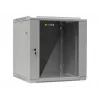 NETRACK 019-120-66-021 wall/hanging cabinet 19inch 12U/600 mm glass door grey remov. side pan.