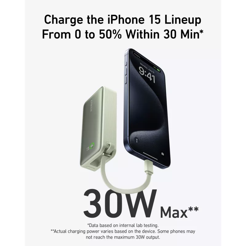 Portable Power Bank Anker A1259G61 10000 mAh