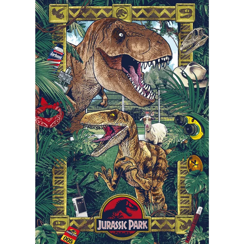 Jigsaw puzzle schmidt spiele Jurassic Park – The Age of Dinosaurs, 1000 pieces, 58579