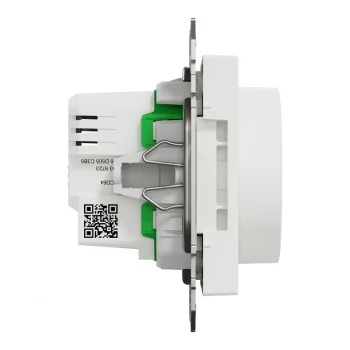 Rotary LED dimmer Schneider Electric WDE002961, multiwire, 200W, white