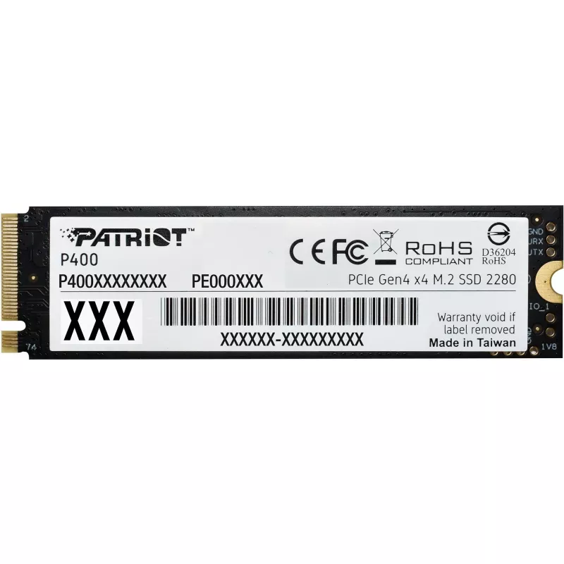 SSD disk Patriot 500GB M.2 PCIe Gen4 x4 NVMe 2.0 P400VP500GM28H