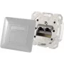 Socket-outlet 2 x RJ-45 ShiverPeaks 74280-PW — Cat6a, 500 MHz, pearl white, metal housing