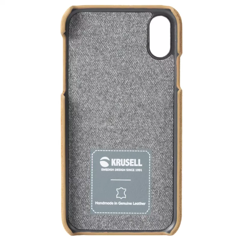 Cover Krusell Broby iPhone XS Max 16.5 cm (6.5 inch) Brown