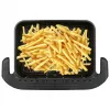 ProfiCook PC-FR 1313 H double hot air fryer, 10 L, 2400 W, black/stainless steel