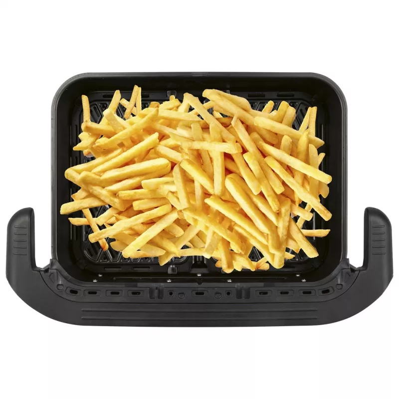ProfiCook PC-FR 1313 H double hot air fryer, 10 L, 2400 W, black/stainless steel
