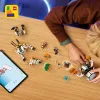 LEGO set Horizon Adventures 77037 – Aloy and Varl vs Shell-Walker and Sawtooth, 768 pieces, 2 minifigures
