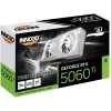 Graphics card Inno3D GeForce RTX 5060 Ti — 16 GB GDDR7, PCIe 5.0, 448 GB/s, 250 mm, 2-slot, white