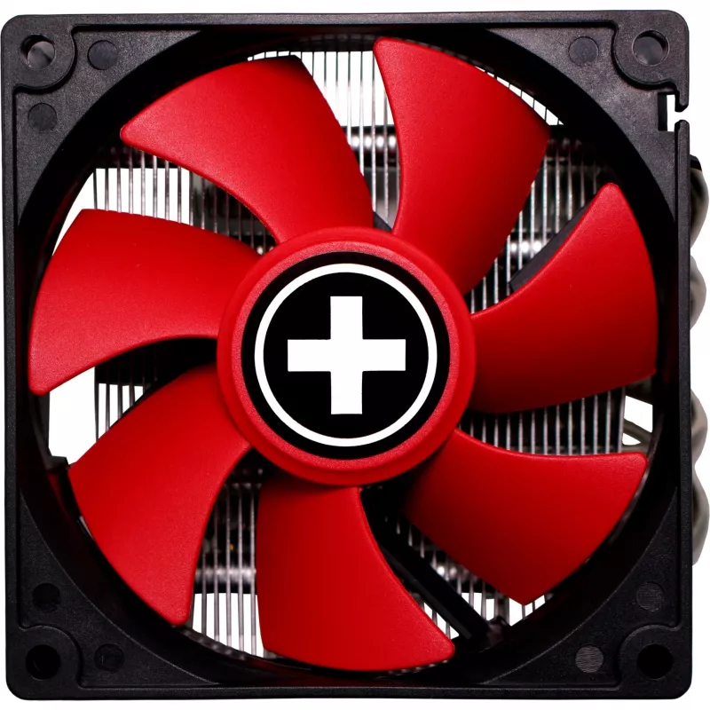 Cooler Xilence XC040 Processor Cooler 9.2 cm Black Red