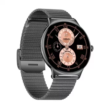 Smartwatch Colmi V89 Steel Black with heart rate monitor, waterproof