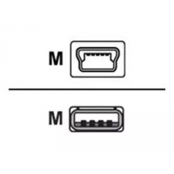 Zebra USB2.0 - miniUSB2.0 USB cable USB A Mini-USB B