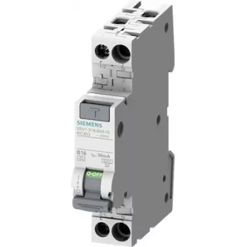 Siemens 5SV1316-7KK13 circuit breaker Residual-current device with overcurrent protection (RCBO) Type A 1P+N