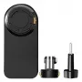 Backpack Mount Puluz PU1055B for sports cameras — compatible with Osmo Action 5, Pro Insta360, Ace Pro 2 — Black