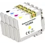 Renkforce Ink Combination-Pack replaces Epson T1295 (C13T129540) compatible Black, Cyan, Magenta, Yellow RF-I-T1291-4BKCMY4PK RF-5718864 (RF-5718864)