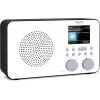 Internet radio TECHNISAT VIOLA 2 C IR — Analog & digital tuner, DAB+/FM, Wi‑Fi, 3 W, 2.4 inch TFT, 3.5 mm, Black/White