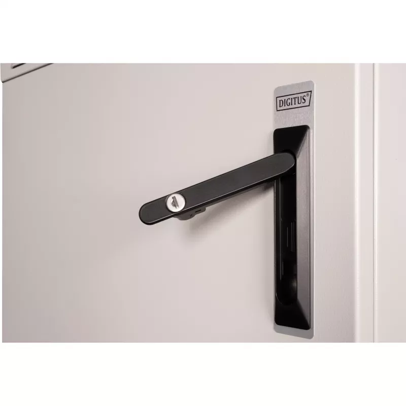 DIGITUS DN-19 07U-I-OD IP55 Outdoor Wall Mount Rack Cabinet 7U 19 inch 600x450x450 mm Grey