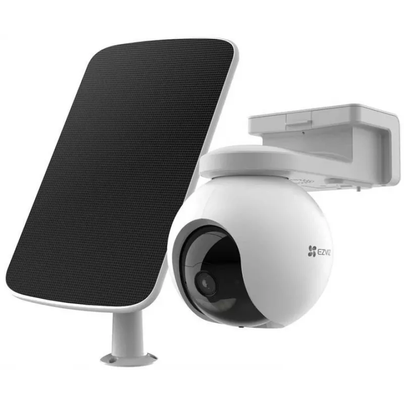 IP security camera EZVIZ HB8 4MP (2560×1440), outdoor, PTZ, Wi‑Fi, battery/DC, solar panel included