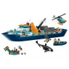 Construction toy LEGO City Arctic Exploration Ship 60368 — 815 pieces, 7+ years, includes 4 minifigures
