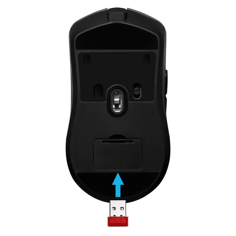 Wireless gaming mouse DEFENDER Demon GM-534 RF, ambidextrous, 3200 DPI, 5 buttons, 2.4 GHz USB-A nano receiver