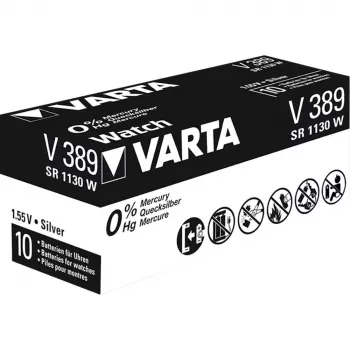 Single-use battery Varta Primary Silver Button 389