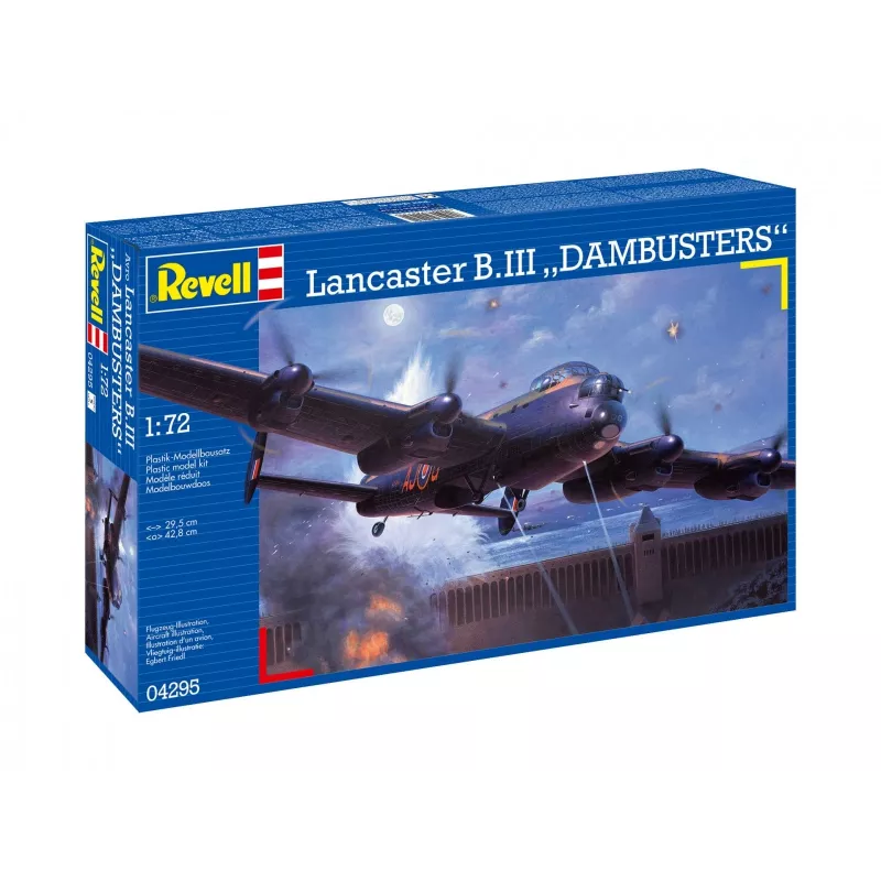 Revell Lancaster B. Iii Dambusters (04295) 1:72 Scale Airplane Plastic Model Kit