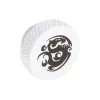 Computer cooling accessory BitsPower BP-DWWP-C06 — brass construction, white finish