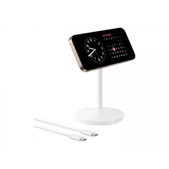 Anker MagGo Headphones White USB Wireless Fast Charging Indoor